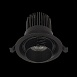 Св-к встр. Zoom Черный LED 1*12W 4000K 960Lm Ra90 15°-60° IP20 D115xH95 170-240V ST701.448.12 - фото