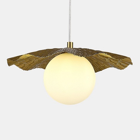 Светильник подвесной Латунь/Белый G9 1*5W 4000K SLE1196-303-01 - фото