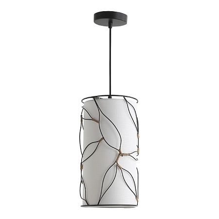 Светильник подвесной ST-Luce Черный/Бежевый E27 1*60W SL6228.403.01 - фото