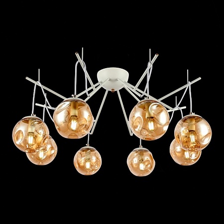 Светильник потолочный Белый/Янтарный E14 8*40W SLE110202-08 - фото