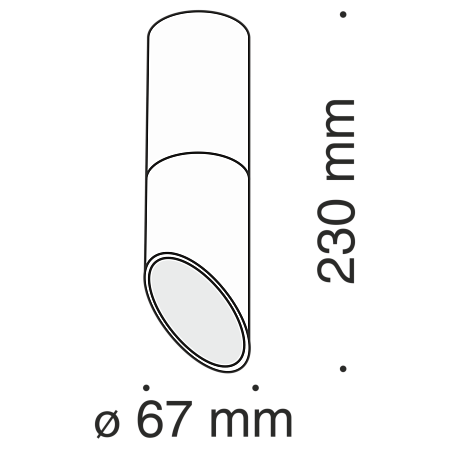 Потолочный светильник Technical C025CL-01B - фото