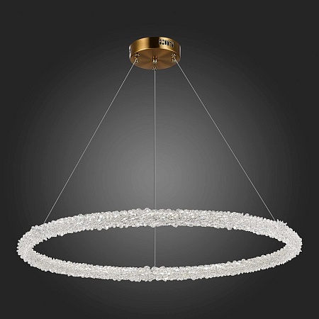 Люстра подвесная ST-Luce Золотистый/Золотистый LED 1*45W 3000 - 6500K SL6110.223.01 - фото