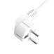 HM10-51-01 Удлинитель 5-местный с/з, 3x1мм2, 2.5м, 250В, 16А, 2USB+С 5V 3,1А, серия Comfort, белый - фото