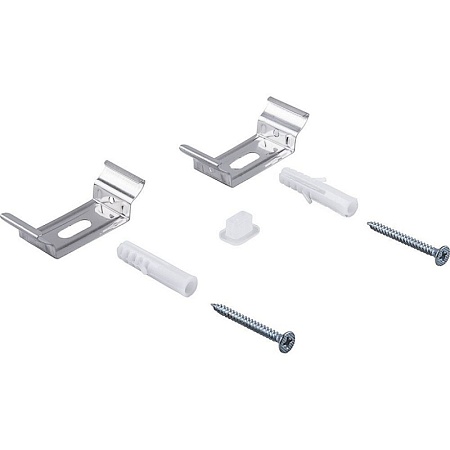 Светильник встраиваемый с белой LED подсветкой Feron CD4031 потолочный GX53 без лампы, прозрачный - фото