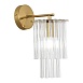 Светильник настенный Латунь/Прозрачный E14 1*40W SLE1122-301-01 - фото