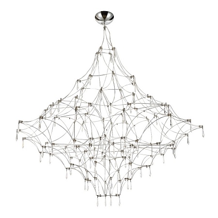 Светильник подвесной ST-Luce Хром/Прозрачный LED 114*0,5W 3000K SL6601.103.114 - фото