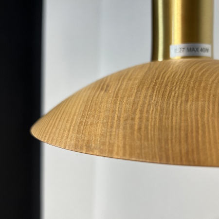 Подвесной Светильник Wood Light Brown Imperiumloft 141158-26 - фото