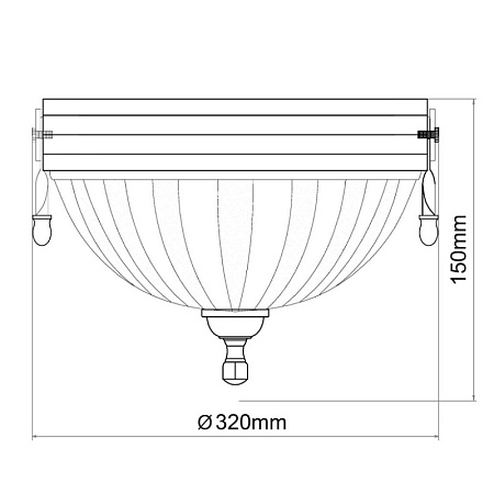 Светильник MW-Light Афродита 317011202 - фото
