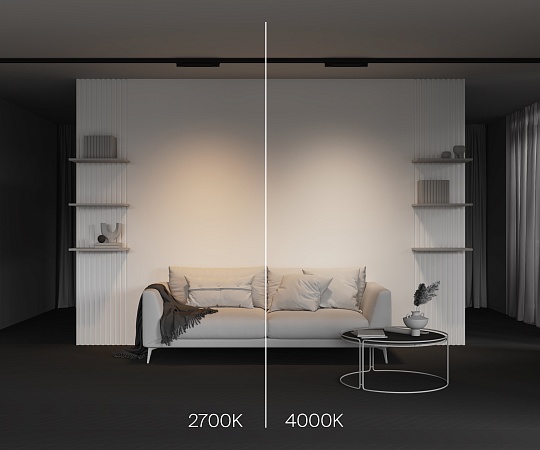 Трековый светильник Technical BASIS TR196-3-10W4K-B - фото