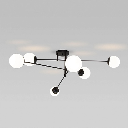 Потолочный светильник Eurosvet 30181/6 черный - фото