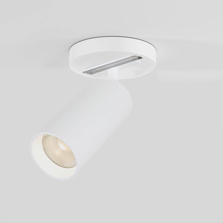 Однофазный шинопровод-адаптер белый TRAF-1-WH Elektrostandard - фото