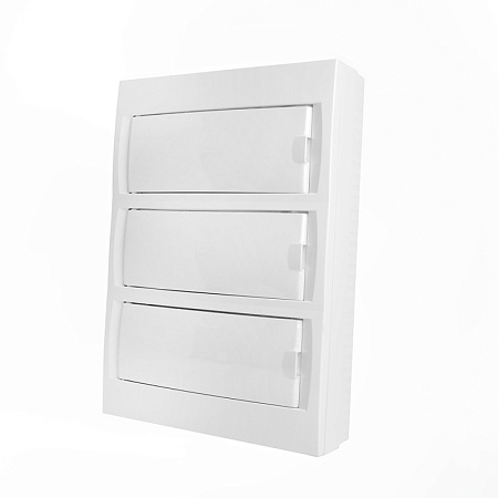 Бокс настенный STEKKER EBX50-3/36-40 36 модулей, белый, пластик, серия Standart - фото