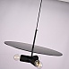 Люстра Rh Utilitaire Disk Triple Pendant Black Imperiumloft 123645-22 - фото