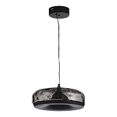 Светильник подвесной ST-Luce Черный/Черный, Дымчатый LED 1*42W 3000K SL6014.403.01
