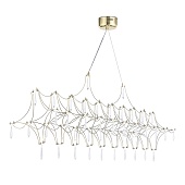 Светильник подвесной ST-Luce Золотистый/Прозрачный LED 1*23W 4000K SL6603.203.23