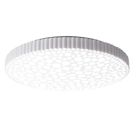 Светодиодный управляемый светильник накладной Feron AL3389 Dots тарелка 72W 3000К-6000K белый - фото