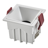Св-к встр. Белый LED 1*10W 60° IP20 L65xW65xH52 85-265V В комплекте ST757.548.10S