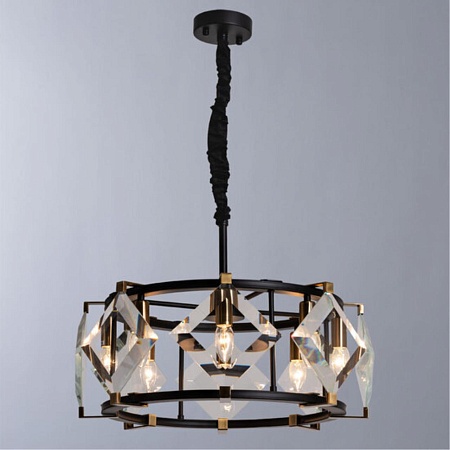 Подвесная люстра Divinare ELLIOT 7304/04 SP-8 - фото