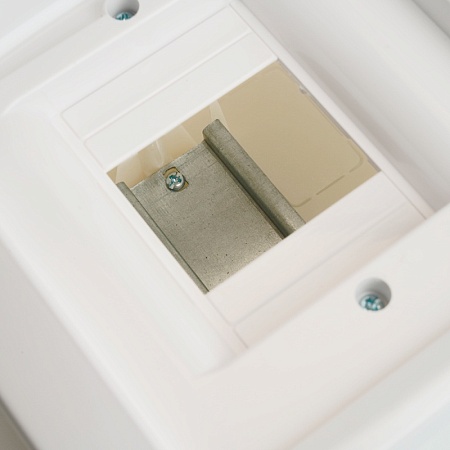 Бокс встраиваемый STEKKER EBX50-2/04-20 4 модуля, белый, пластик, серия Standart - фото