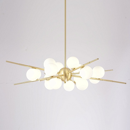 Люстра Cherry Bomb 16 Balls Gold Imperiumloft 148018-22 - фото