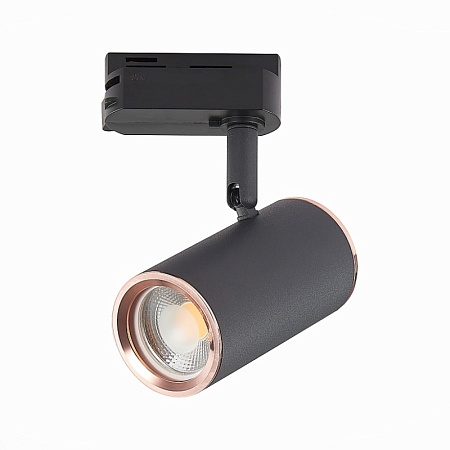 Св-к трек. Черный GU10 1*50W L104xW54xH111 220V Без ламп ST301.426.01 - фото