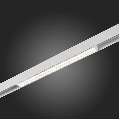Магнитный трековый светильник Белый LED 1*18W 4000K 1 407Lm Ra>80 36° IP20 L331xW22xH44 ST361.546.18 - фото