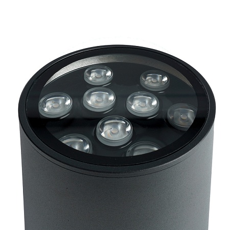 Светильник уличный светодиодный Feron DH0709, 9W, 850Lm, 2700K, черный - фото