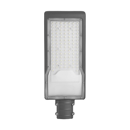 Светодиодный уличный консольный светильник Feron SP3033 100W 6400K 230V, серый - фото
