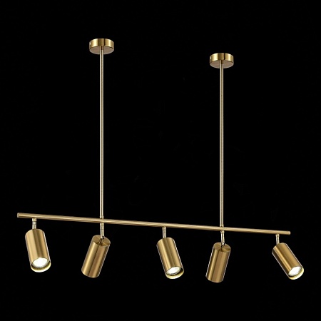 Светильник подвесной ST-Luce Латунь/Латунь GU10 5*5W 4000K SL1206.303.05 - фото
