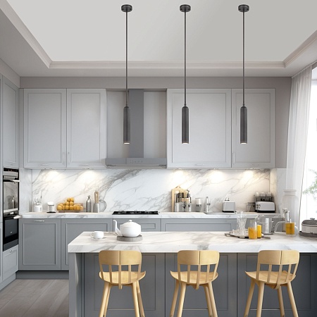 Подвесной светильник Eurosvet 50255/1 титан - фото