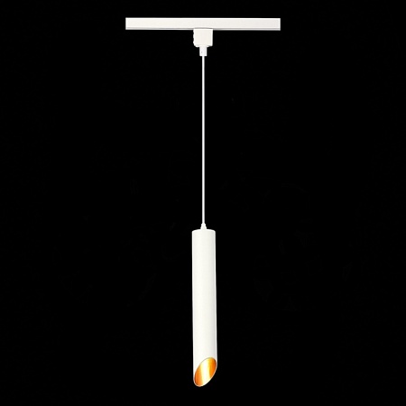 Светильник трековый Белый GU10 1*50W IP20 D60xH400 220V Без ламп ST152.516.01 - фото