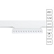 Магнитный трековый светильник Arte Lamp LINEA A4668PL-1WH - фото