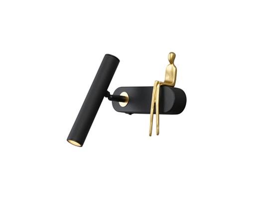 Бра Arte Lamp ALBERT A2173AP-1BK - фото