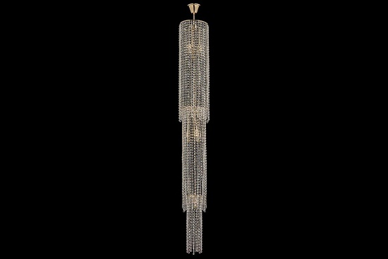 Подвесная хрустальная люстра Arti Lampadari Stella E 1.3.20.105 G - фото
