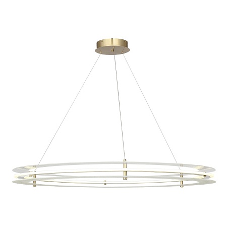 Светильник подвесной ST-Luce золотистый/Прозрачный LED 1*70W 4000K SL6245.213.01 - фото