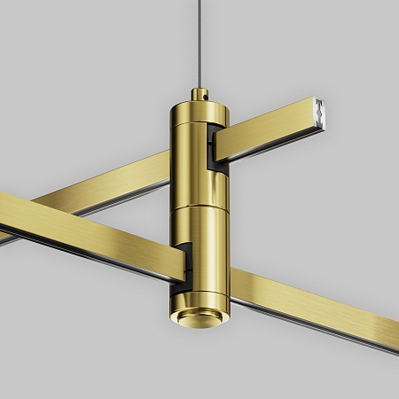 Подвес тросовый Hang двойной Flarity латунь - фото