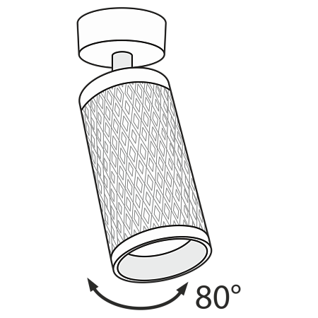 Потолочный светильник Technical Focus Design C034CL-01G - фото