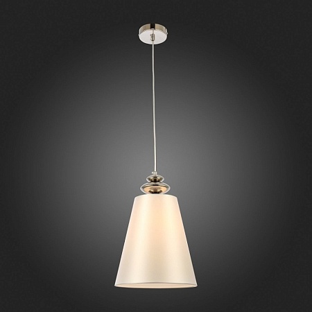 Подвес Никель/Белый E27 1*40W SL1137.103.01 - фото