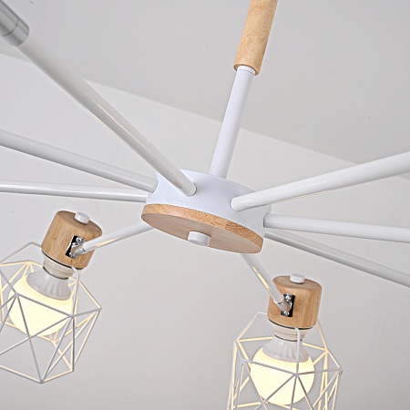 Потолочная Люстра Corf B3 White 8 Lamps Imperiumloft 189481-26 - фото