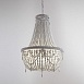 Люстра Rh Anselme White Wood Large Chandelier Imperiumloft 84548-22 - фото