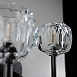 Бра Boule De Cristal Double Sconce Brass Черный Imperiumloft 178385-22 - фото