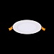 Св-к встр. Белый LED 1*6W 3000K 330Lm Ra80 110° IP20 D120xH8 90-265V ST209.538.06 - фото