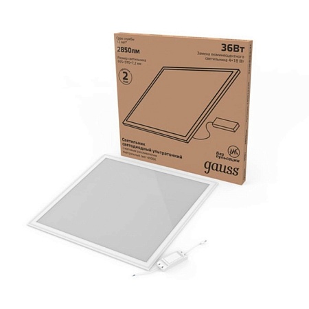 Светодиодная панель GAUSS 145024236_GAUSS - фото