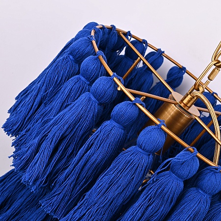 Настенный Светильник Tassel Wall Синий Imperiumloft 268534-26 - фото
