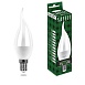Лампа светодиодная SAFFIT SBC3707 Свеча на ветру E14 7W 230V 6400K - фото