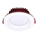 Св-к встр. Белый LED 1*18W 4000K 1 440Lm Ra80 100° IP44 D140xH52 100-240VV ST752.548.18 - фото