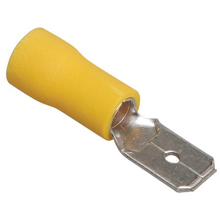 Наконечник плоский Изолированный (папа) РпИп 6-250, STEKKER, LD401-60250 (упаковка 100 шт) - фото