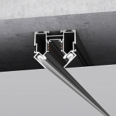 Шинопровод в натяжной потолок черный 2 м Slim Magnetic 85123/00 Elektrostandard