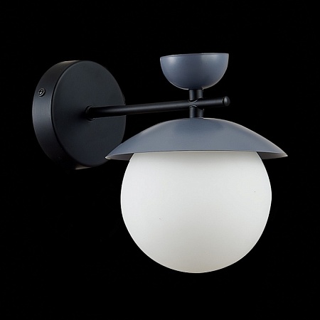 Светильник настенный Черный, Серый/Белый G9 1*5W SLE220201-01 - фото