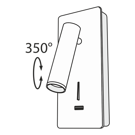 Настенный светильник (бра) Technical Mirax C041WL-L3B3K - фото